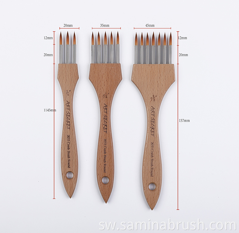 Nylong uchoraji brashi ncha Nylong Painting Brush Tip